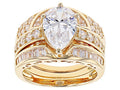 European American Creative Luxury Rhinestone Women's Three In One Detachable Ring Jewelry view 5