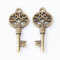 Zinc Alloy Key Charm Pendant No.173258 for DIY Necklace Bracelet Jewelry Making view 4