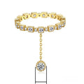 Creative Women's Ring With Zircon Pendant Gold Plated European Style Index Finger Jewelry view 5