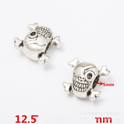 DIY Vintage Zinc Alloy Mixed Large Hole Beads For European Bracelet And Necklace Jewelry Making 2045