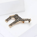 Alloy Enamel Giraffe Brooch For Women's Clothing Decoration view 2