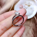 Creative Personalized Women's Cubic Zirconia Ring Fine Student Gift Fashion Jewelry view 3