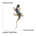 Alloy Enamel Gecko Brooch For Sweater And Coat Decoration view 4