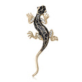 Alloy Enamel Gecko Brooch For Sweater And Coat Decoration view 5