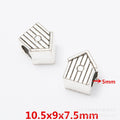 Vintage Zinc Alloy Mixed Large Hole Beads For European Bracelet And Necklace DIY Jewelry view 2