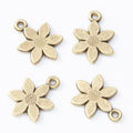 Zinc Alloy Flower Charm Pendant No.188765 for DIY Necklace Bracelet Jewelry Making view 3