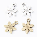 Zinc Alloy Flower Charm Pendant No.188765 for DIY Necklace Bracelet Jewelry Making view 4