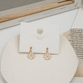 925 Silver Needle Korean Daisy Earrings, Cute Sunflower Stud And Clip On Fashion Jewelry view 3