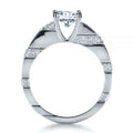 Creative Trendy Cubic Zirconia Ring Simple Fashion Finger Ring Jewelry view 3