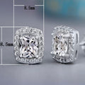 Fashion OL Personality Cubic Zirconia Stud Earrings Creative Versatile Women's Ear Jewelry view 5