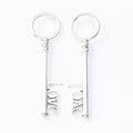 DIY Vintage Zinc Alloy Love Key Charm Pendants Jewelry Accessories For Bracelets And Necklaces view 2