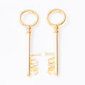 DIY Vintage Zinc Alloy Love Key Charm Pendants Jewelry Accessories For Bracelets And Necklaces view 3
