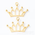 DIY Vintage Zinc Alloy Crown Charm Pendants Jewelry Accessories For Bracelets And Necklaces view 3
