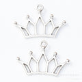 DIY Vintage Zinc Alloy Crown Charm Pendants Jewelry Accessories For Bracelets And Necklaces view 2