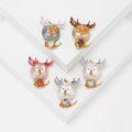 Alloy Enamel Owl Brooch For Cartoon Fashion Clothing Accessories view 1