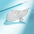 Fashion Street Style Angel Wing Women's Ring, Creative Trendy Jewelry Accessories view 2