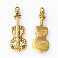 Zinc Alloy Guitar Charm Pendant No.757578 for DIY Necklace Bracelet Jewelry Making view 3