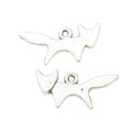 Zinc Alloy Fox Charm Pendant No.609230 for DIY Necklace Bracelet Jewelry Making view 2