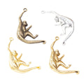 Vintage Zinc Alloy Monkey Charm Pendant DIY Jewelry Accessories For Bracelets And Keychains 665 view 5