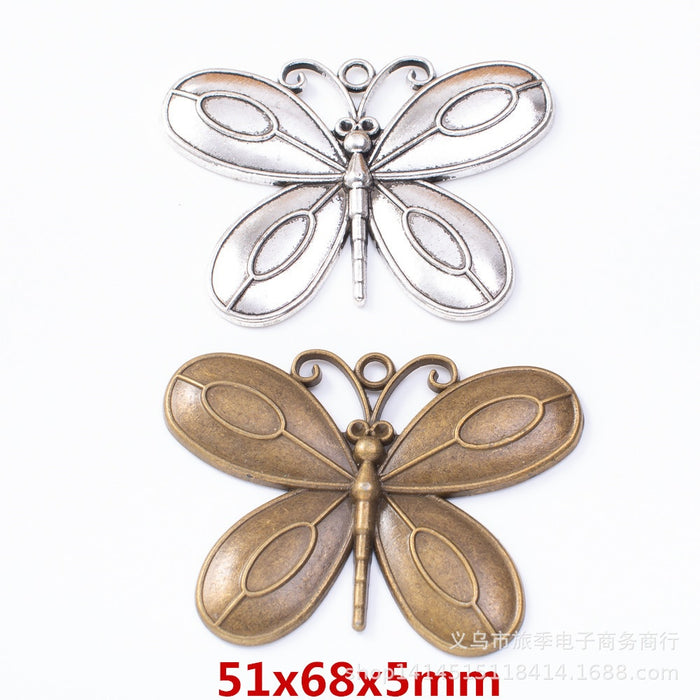 Zinc Alloy Butterfly Charm Pendant No.153204 for DIY Necklace Bracelet Jewelry Making