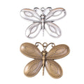 Zinc Alloy Butterfly Charm Pendant No.153204 for DIY Necklace Bracelet Jewelry Making view 4