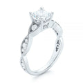 European Women's Micro Pave Cubic Zirconia Ring Creative Simple Fashion Jewelry view 6