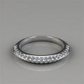 Simple Rhinestone Index Finger Ring For Men And Women, Unisex Midi Tail Ring Jewelry view 2