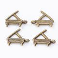 Zinc Alloy Piano Charm Pendant for DIY Necklace Bracelet Jewelry Making view 4