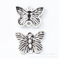 Zinc Alloy Butterfly Charm Pendant No.582705 for DIY Necklace Bracelet Jewelry Making view 2