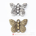 Zinc Alloy Butterfly Charm Pendant No.582705 for DIY Necklace Bracelet Jewelry Making view 1
