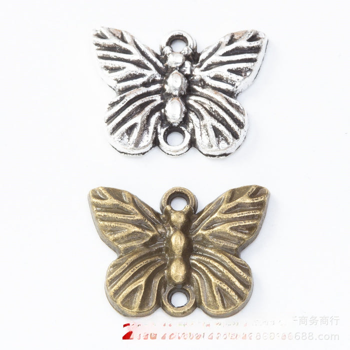 Zinc Alloy Butterfly Charm Pendant No.582705 for DIY Necklace Bracelet Jewelry Making
