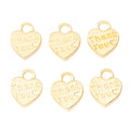 Zinc Alloy Heart Charm Pendant No.155308 for DIY Necklace Bracelet Jewelry Making view 4
