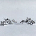 Fresh Campus Style Star Stud Earrings Minimalist Fashion Street Snap Trendy Ear Jewelry view 4