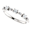 Minimalist Ring With Small Zircon Inlay, Fresh Fashion Women's Finger Jewelry view 2