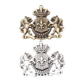 Zinc Alloy Crowned Lion Charm Pendant for DIY Necklace Bracelet Jewelry Making view 4