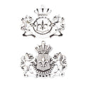 Zinc Alloy Crowned Lion Charm Pendant for DIY Necklace Bracelet Jewelry Making view 3