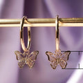 Fresh Campus Style Butterfly Earrings For Women, Minimalist Trendy Fashion Ear Accessories view 5