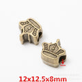 Vintage Zinc Alloy Mixed Large Hole Beads For DIY European Bracelet Necklace Making view 3