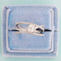 European American Creative Women's Zircon Ring Simple Fashion Jewelry Accessory view 2