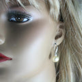 Korean Style Faux Pearl Dangle Earrings For Women, Simple Versatile Street Fashion Ear Jewelry view 4