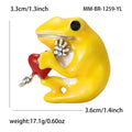 Alloy Enamel Animal Brooch Creative Suit Lapel Pin For Clothing view 5