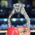 Elegant High Quality Women's Wedding Ring, Fashion Finger Ring Hand Jewelry For view 1