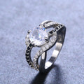 Fashion Women's Wrap Line Creative Ring With Zircon Inlay, Versatile European American Jewelry view 2