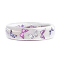 Elegant Women's Zircon Ring With Multicolor Full Circle Butterfly Pattern, Simple Fashion Jewelry view 3