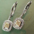 Fashion European Micro Paved Full Rhinestone Huggie Earrings For Women Jewelry view 2