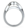 Interwoven Line Double Layer Women's Ring With Zircon Stones For Fashion Jewelry Accessories view 3
