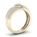 Classic European American Women's Engagement Ring With Micro Pave Zircon, Fashion Jewelry Accessory view 4