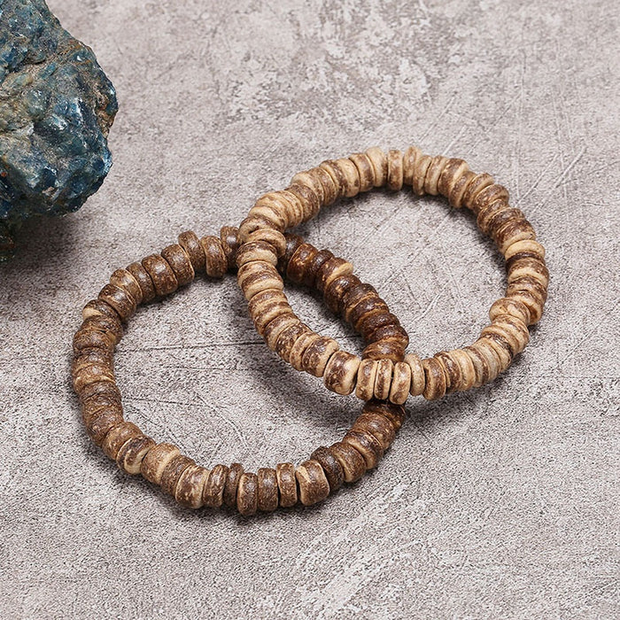 Direct Vintage Coconut Shell Bracelet Creative Simple Men's Beaded Bracelet