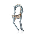 Alloy Enamel Slim Horse Brooch Pin For Suit Lapel Decoration view 2