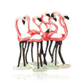 Alloy Enamel Flamingo Brooch Pin For Women Clothing Decoration view 5